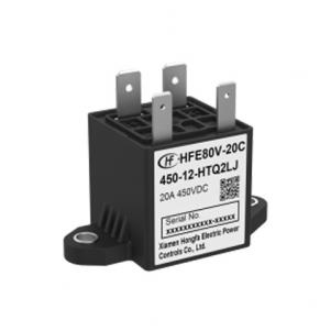HONGFA High voltage DC relay,Carrying current 20A,Load voltage 450VDC  HFE80V-20C